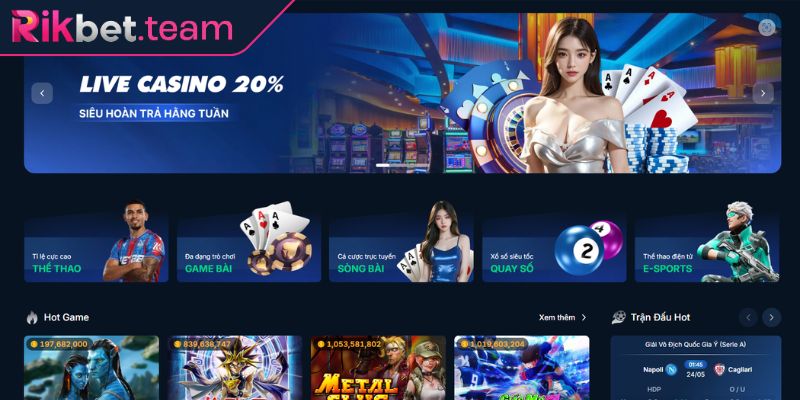 Những Điểm Chơi Nổi Bật Tại Nhà Cái RIKBET Dành Cho Tân Thủ 1 Những điểm chơi nổi bật tại nhà cái RIKBET không nên bỏ qua
